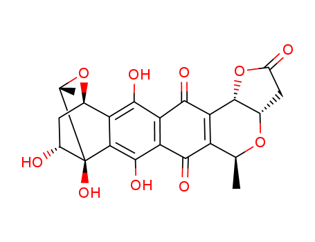 8,11-Ethanofuro[2,3-e]naphtho[2,3-c:6,7-c']dipyran-2,6,13(9H)-trione,3,3a,5,8,11,13b-hexahydro-7,8,12,15-tetrahydroxy-5,9-dimethyl-,(3aS,5S,8S,9R,11R,13bS,15R)-