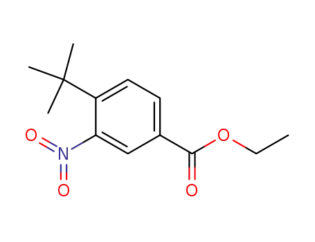 3-Nitro-4-tert.-butyl-benzoesaeureethylester