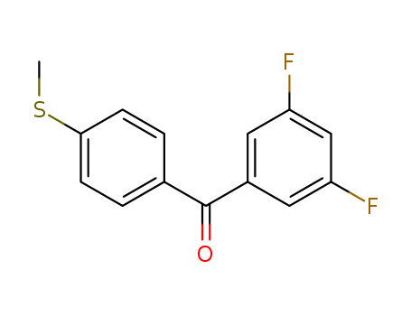 3,5-DIFLUORO-4'-(METHYLTHIO)BENZOPHENONE