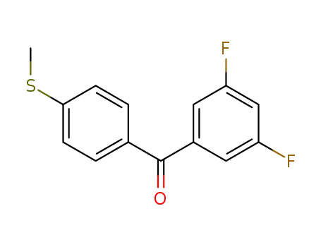 3,5-디플루오로-4'-(메틸티오)벤조페논