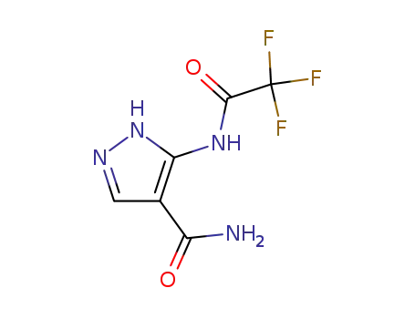 5-(2,2,2-트리플루오로아세타미도)-1H-피라졸-4-카르복사미드
