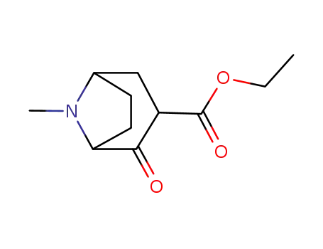 3-ethoxycarbonyl-8-methyl-8-azabicyclo[3.2.1]octan-2-one