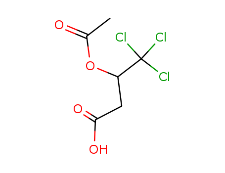 Butanoicacid, 3-(acetyloxy)-4,4,4-trichloro-