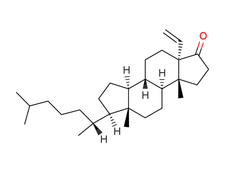 5α-Vinyl-A-nor-cholestanon-(3)