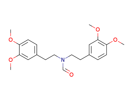 Formamide,N,N-bis[2-(3,4-dimethoxyphenyl)ethyl]- cas  19713-37-2