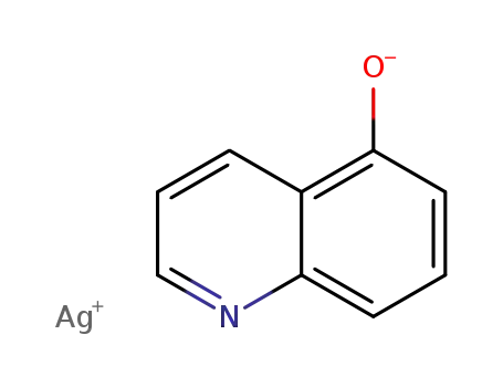 Molecular Structure of 195386-00-6 (5-Quinolinol, silver(1+) salt)