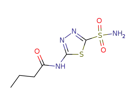 Molecular Structure of 16790-49-1 (Butazolamide)
