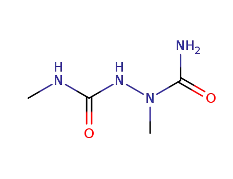 Molecular Structure of 16813-40-4 (N~2~,1-dimethylhydrazine-1,2-dicarboxamide)