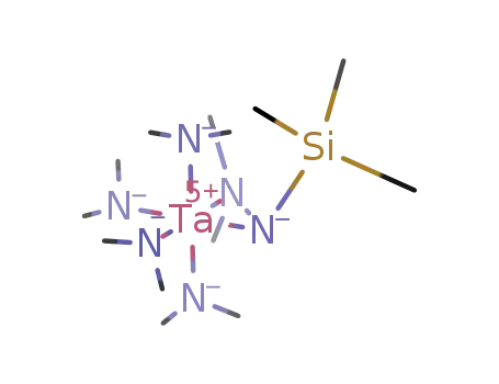 Molecular Structure of 1233220-56-8 (Ta(dimethylamide)4(1,1-dimethyl-2-(trimethylsilyl)hydrazide))