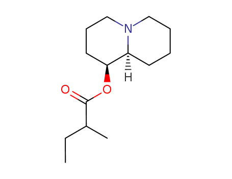 Butanoic acid,2-methyl-, octahydro-2H-quinolizin-1-yl ester