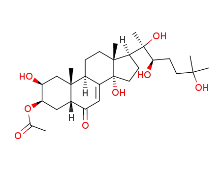 20-hydroxyecdysone 3-acetate,d