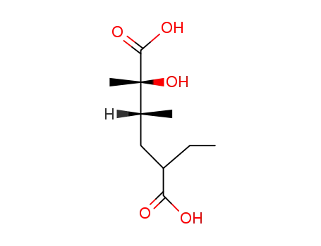 (2<i>R</i>,3<i>R</i>,5Ξ)-5-ethyl-2-hydroxy-2,3-dimethyl-adipic acid