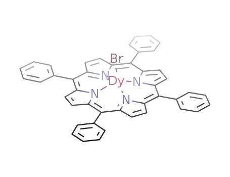 DyBr(C<sub>44</sub>H<sub>28</sub>N<sub>4</sub>)