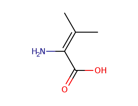 Molecular Structure of 87746-81-4 (α,β-Didehydrovaline)