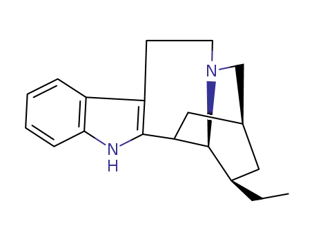 Molecular Structure of 481-87-8 (Ibogamine)