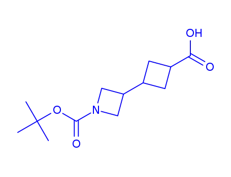 3-(1-(tert-butoxycarbonyl)azetidin-3-yl)cyclobutanecarboxylic acid