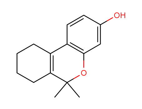 Molecular Structure of 16720-02-8 (7,8,9,10-Tetrahydro-6,6-dimethyl-6H-dibenzo[b,d]pyran-3-ol)