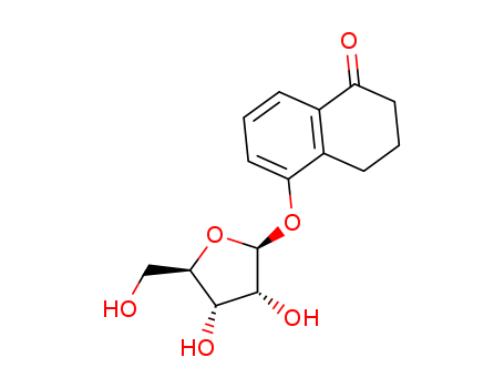 3,4-DIHYDRO-5-(SS-D-RIBOFURANOSYLOXY)-1(2H)-NAPHTHALENONE