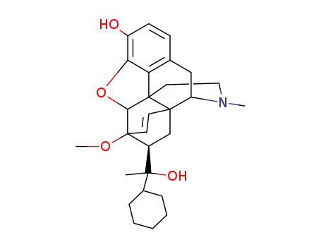 α-シクロヘキシル-4,5α-エポキシ-3-ヒドロキシ-6-メトキシ-α,17-ジメチル-6,14-エテノモルフィナン-7-メタノール