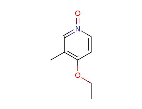Molecular Structure of 90087-16-4 (4-ethoxy-3-methylpyridine 1-oxide)