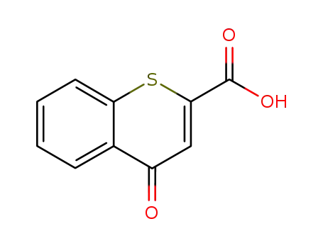 Molecular Structure of 16723-71-0 (4H-1-Benzothiopyran-4-oxo-2-carbonsaeure)