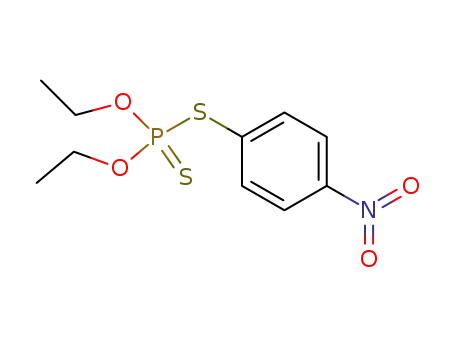 O,O-diethyl S-(4-nitrophenyl) phosphorodithioate