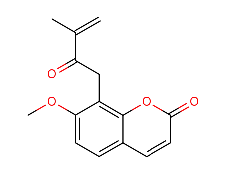 Molecular Structure of 19668-69-0 (MURRAYONE)