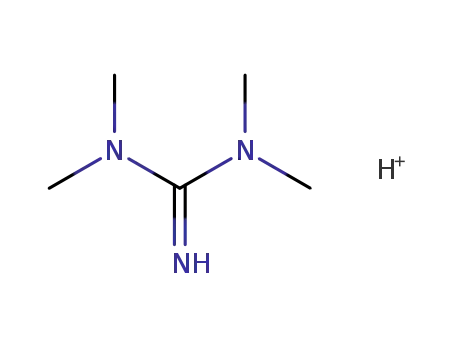 Molecular Structure of 19497-20-2 (N<sub>1</sub>,N<sub>1</sub>,N<sub>3</sub>,N<sub>3</sub>-tetramethylguanidinium)