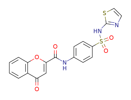 4-oxo-N-[4-(1,3-thiazol-2-ylsulfamoyl)phenyl]chromene-2-carboxamide