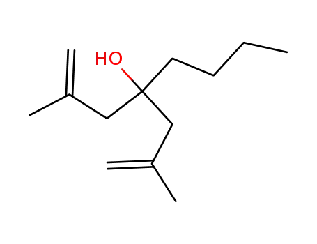 Molecular Structure of 81925-72-6 (4-butyl-2,6-dimethyl-1,6-heptadien-4-ol)