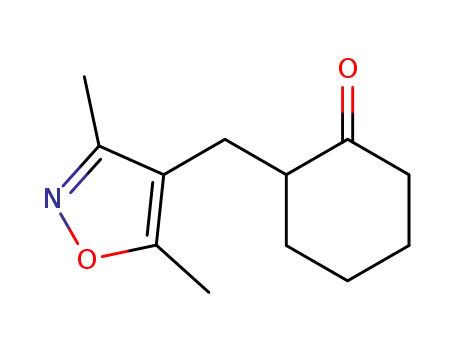2-[(3,5-Dimethyl-4-isoxazolyl)methyl]cyclohexanone
