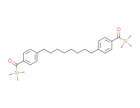 옥탄, 1,8-비스[4-(트리메틸실릴카르보닐)페닐]-