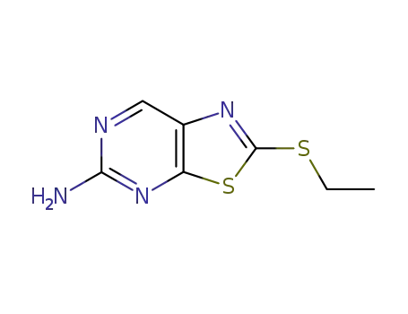 5-아미노-2-(에틸티오)티아졸로[5,4-d]피리미딘