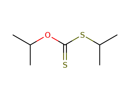 Molecular Structure of 19615-06-6 (Carbonodithioic acid O,S-diisopropyl ester)