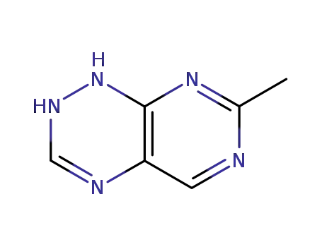 피리미도[5,4-e]-as-트리아진, 1,2-디히드로-7-메틸-(8CI)