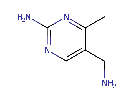 Pyrimidine, 2-amino-5-(aminomethyl)-4-methyl- (8CI)