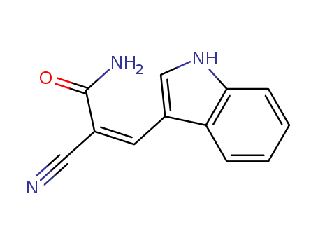 2-CYANO-3(3'-INDOLYL)ACRYLAMIDE