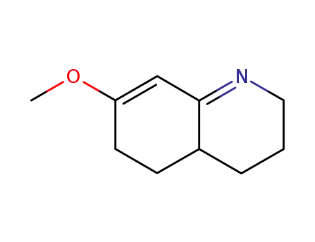 Molecular Structure of 19500-64-2 (2,3,4,4a,5,6-Hexahydro-7-methoxyquinoline)