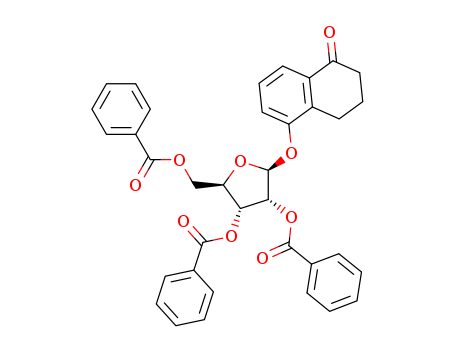 3,4-DIHYDRO-5-[(2,3,5-TRI-O-BENZOYL-SS-D-RIBOFURANOSYL)OXY]-1(2H)-NAPHTHALENONE