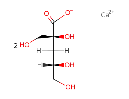비스 (2- 하이드 록시 메틸 -3- 데 옥시 -D- 에리트로-펜 톤산) 칼슘 염