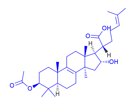3-O-Acetyl-16α-hydroxytrametenolic acid(168293-13-8)