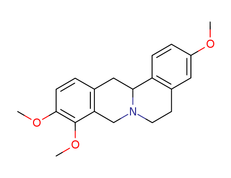 6H-Dibenzo[a,g]quinolizine,5,8,13,13a-tetrahydro-3,9,10-trimethoxy-