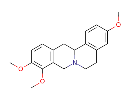 6H-Dibenzo(a,g)quinolizine, 5,8,13,13a-tetrahydro-3,9,10-trimethoxy-