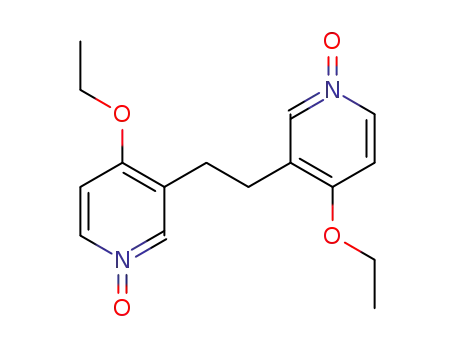4,4'-diethoxy-3,3'-ethane-1,2-diyl-bis-pyridine 1,1'-dioxide