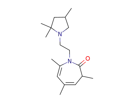 1,3-ジヒドロ-3,5,7-トリメチル-1-[2-(2,2,4-トリメチル-1-ピロリジニル)エチル]-2H-アゼピン-2-オン