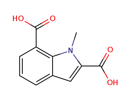 1-methyl-1H-indole-2,7-dicarboxylic acid