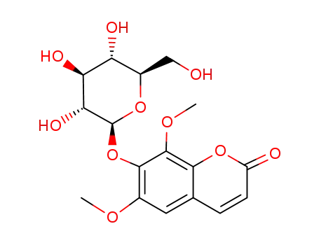 Molecular Structure of 483-91-0 (Calycanthoside)