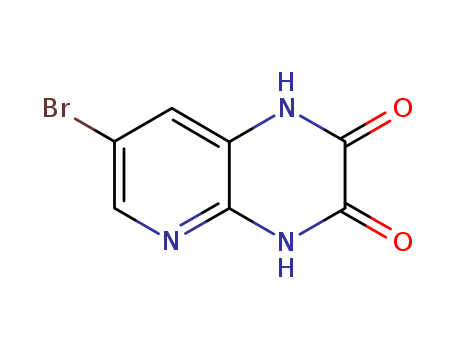 7-Bromopyrido[2,3-b]pyrazine-2,3(1H,4H)-dione 168123-82-8