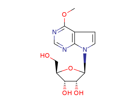 7H-Pyrrolo[2,3-d]pyrimidine,4-methoxy-7-b-D-ribofuranosyl- cas  16754-81-7