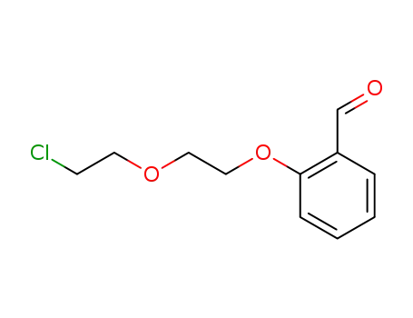 Molecular Structure of 196803-99-3 (2-[2-(2-chloro-ethoxy)-ethoxy]-benzaldehyde)